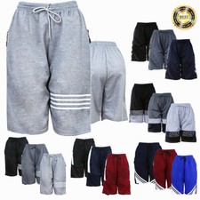 Men Basketball Shorts Mesh Quick-Dry Gym Workout Sport Pants with Side 2 Pockets