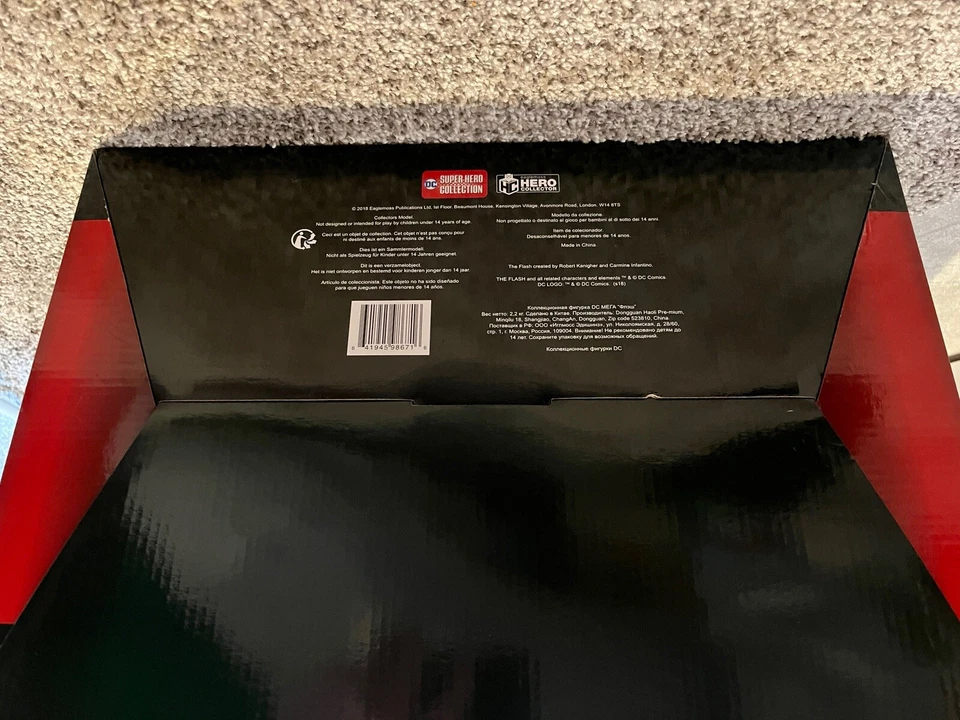 DC Comics Super Hero Collection The Flash Mega Statue 1000 Made New In Box 2018 - Image 4 of 4