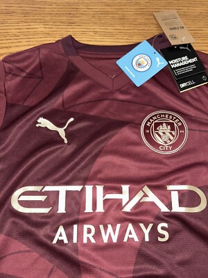 Manchester City 3de Shirt 2023/24 Kids