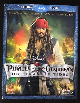 Pirates of the Caribbean On Stranger Tides Blu ray DVD Bilingual w ...