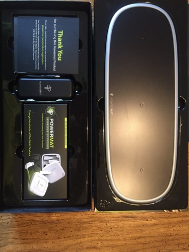 NEW- POWERMAT PMM-HO100 UNIVERSAL WIRELESS CHARGING MAT - NIB - HOME OFFICE MAT - Picture 3 of 12