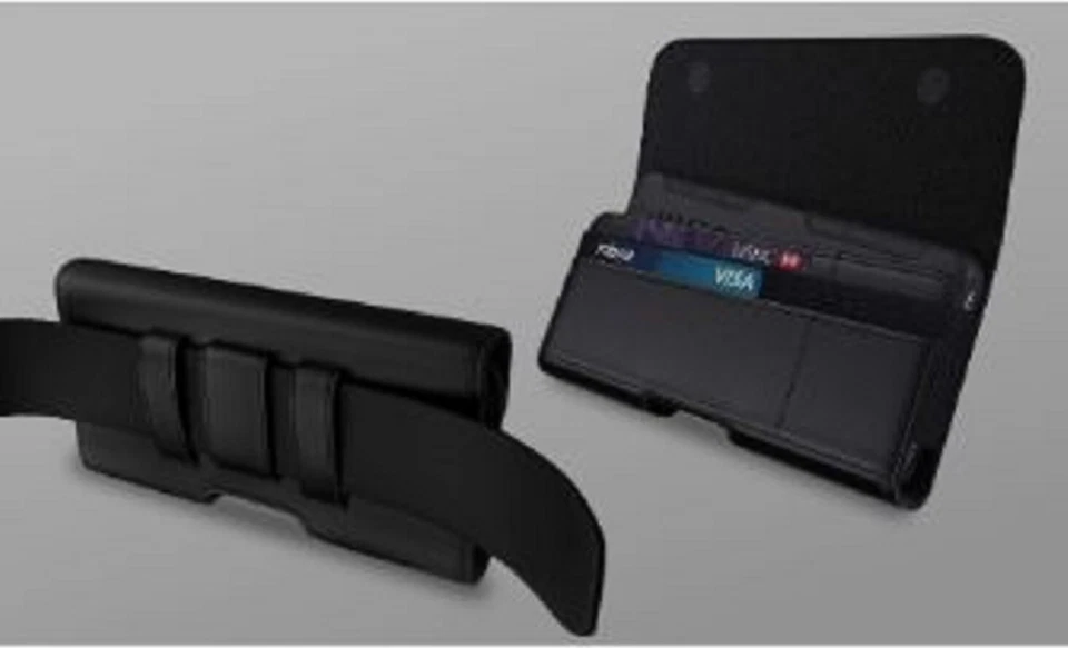 HP500B-BK REIKO EXTRA LARGE POUCH BELT LOOP HOLSTER CELL PHONE CASE UNIVERSAL - Image 3 of 4