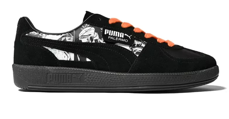 BLEACH x PUMA PALERMO BLACK MOON Kurosaki Ichigo Sneaker Unisex
