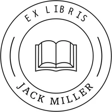 Custom Ex Libris Embosser: Personal Library Mark, Book Lover's Embossing Stamp