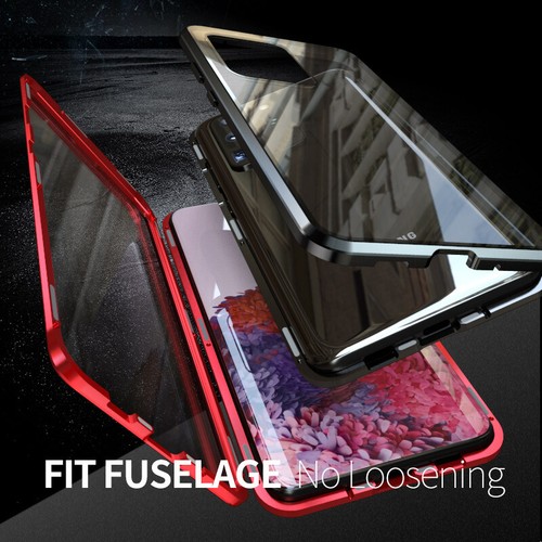 For Samsung S25 S24 FE S23 S22 Ultra A55 360° FRONT + BACK GLASS Magnetic Case - Picture 8 of 24