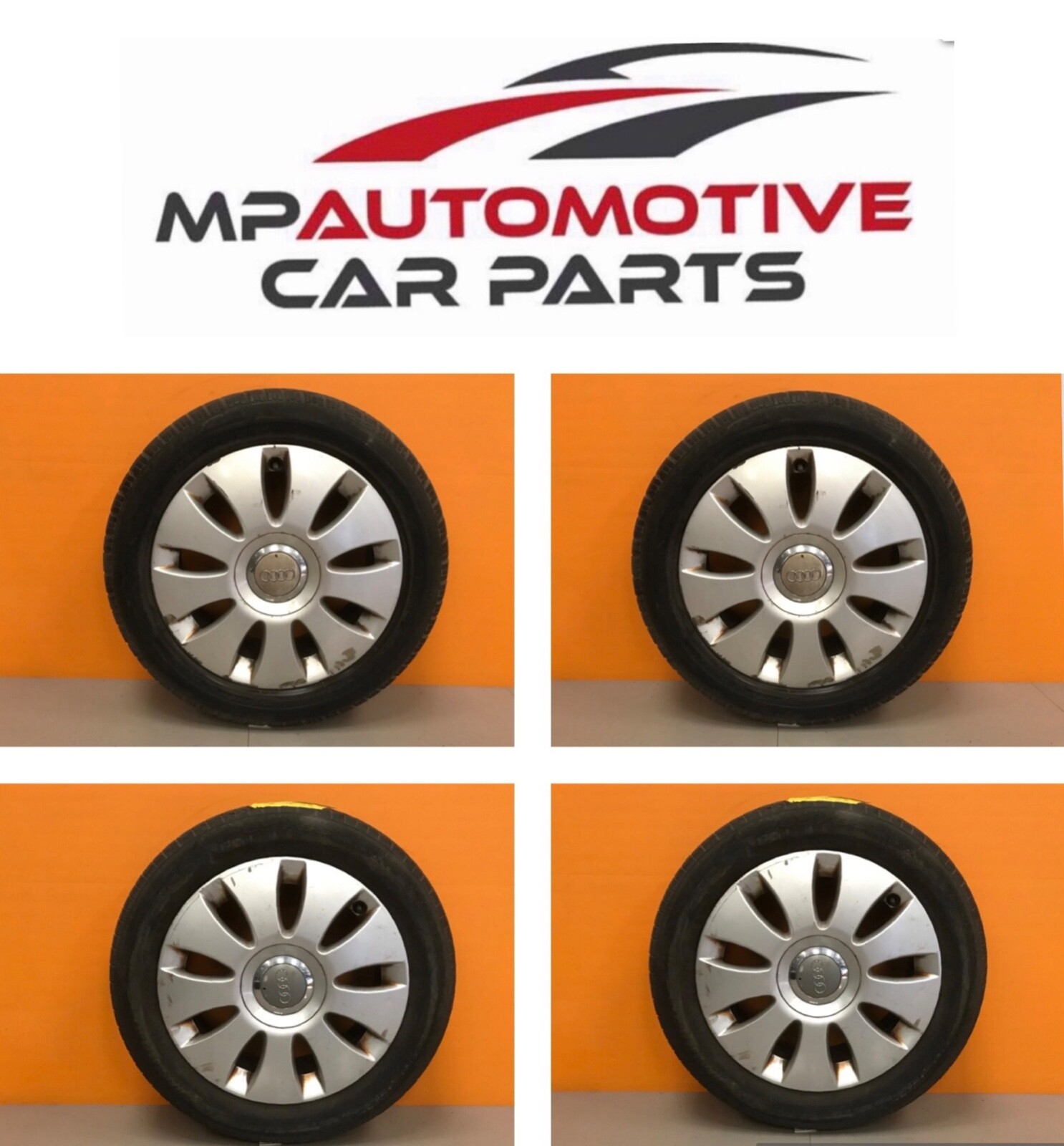 *Audi A3 8p 2004-09 genuine alloys wheels with tyres 205/55/16 set