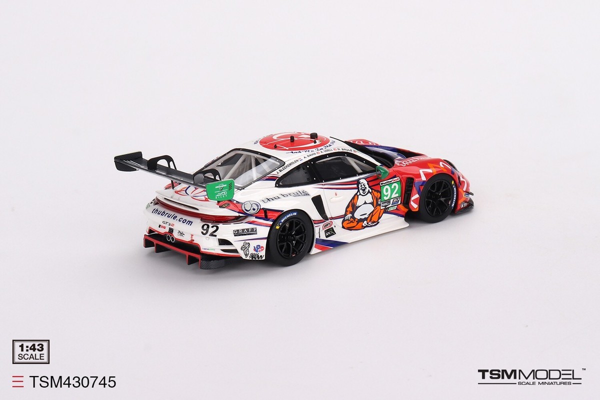 TSM-Model 1:43 Porsche 911 GT3 R #92 IMSA 2023 Daytona 24