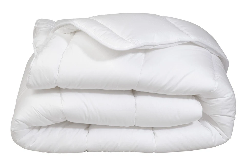 DUVET SOFT Oversized Lightweight White Down Alternative Comforter All Season! - Image 2 of 3