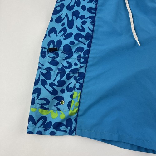 Down Under Swim Trunks Boys Medium 10-12 Blue - Picture 4 of 9