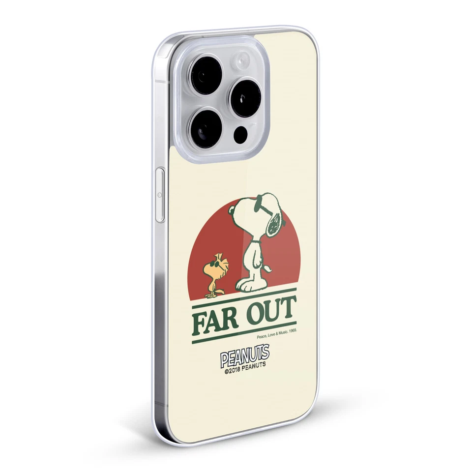 OFFICIAL PEANUTS WOODSTOCK 50TH SOFT GEL CASE FOR APPLE iPHONE PHONES - Image 2 of 4