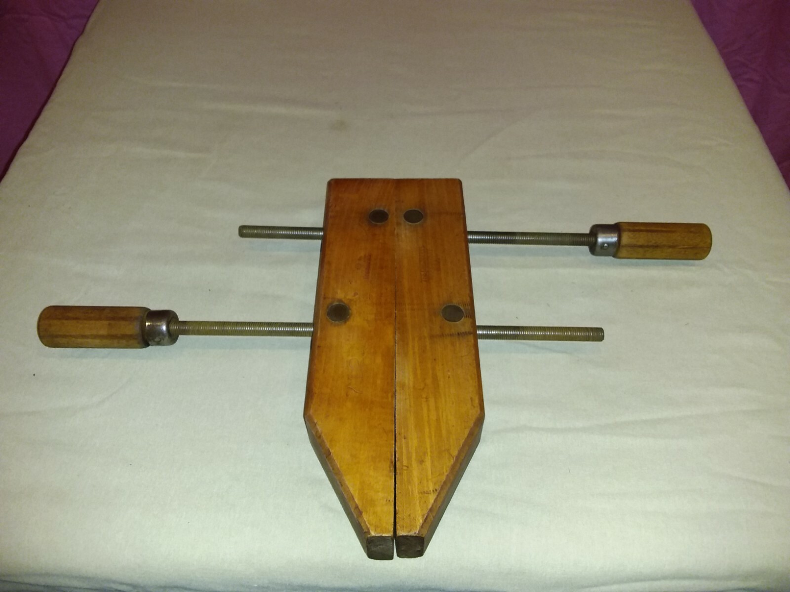 Vintage Hargrave Cincinnati Tool Co. 712 Wooden Clamp eBay