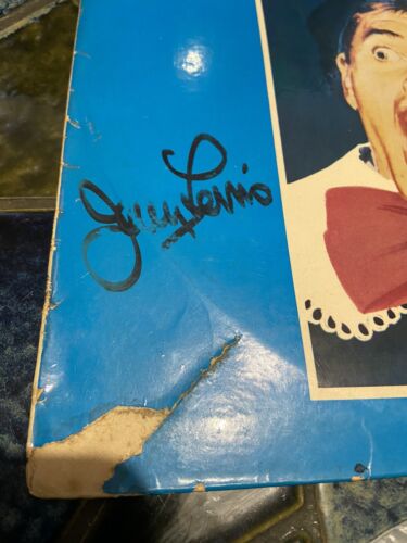 Jerry Lewis/ The Nagger 1961 Vintage Vinyl Lp Record Album Includes Signed Cover - Picture 4 of 4