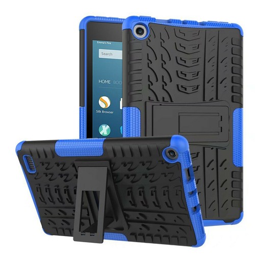For Amazon Fire 7 Fire HD 8 HD 10 Plus Case Hybrid Protective Rugged Hard Back - Picture 8 of 149