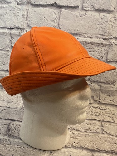 Vintage YR HEADWEAR Blaze Orange Jones 