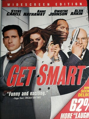 Get Smart DVD 2008 Widescreen Edition Steve Carell Anne Hathaway ...