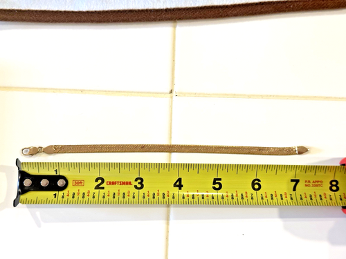 14K Yellow Gold Herringbone Bracelet- 8 Grams & Approx 7 1/2” - Picture 6 of 8