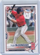2021 Bowman Draft - #BD-3 Tyler McDonough (RC)
