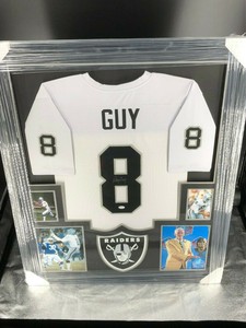 ray guy autographed jersey