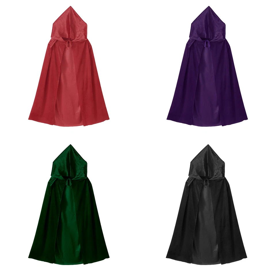 Fantasia de mágico masculina feminina show de magia fantasia capa com luvas de chapéu - Imagem 2 de 2