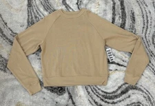 Urban Outfitters Brown Tan Pullover Essential Sweatshirt 2024 Unisex Size Medium
