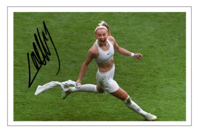 CHLOE KELLY Signed Autograph 6X4 PHOTO Gift Print ENGLAND