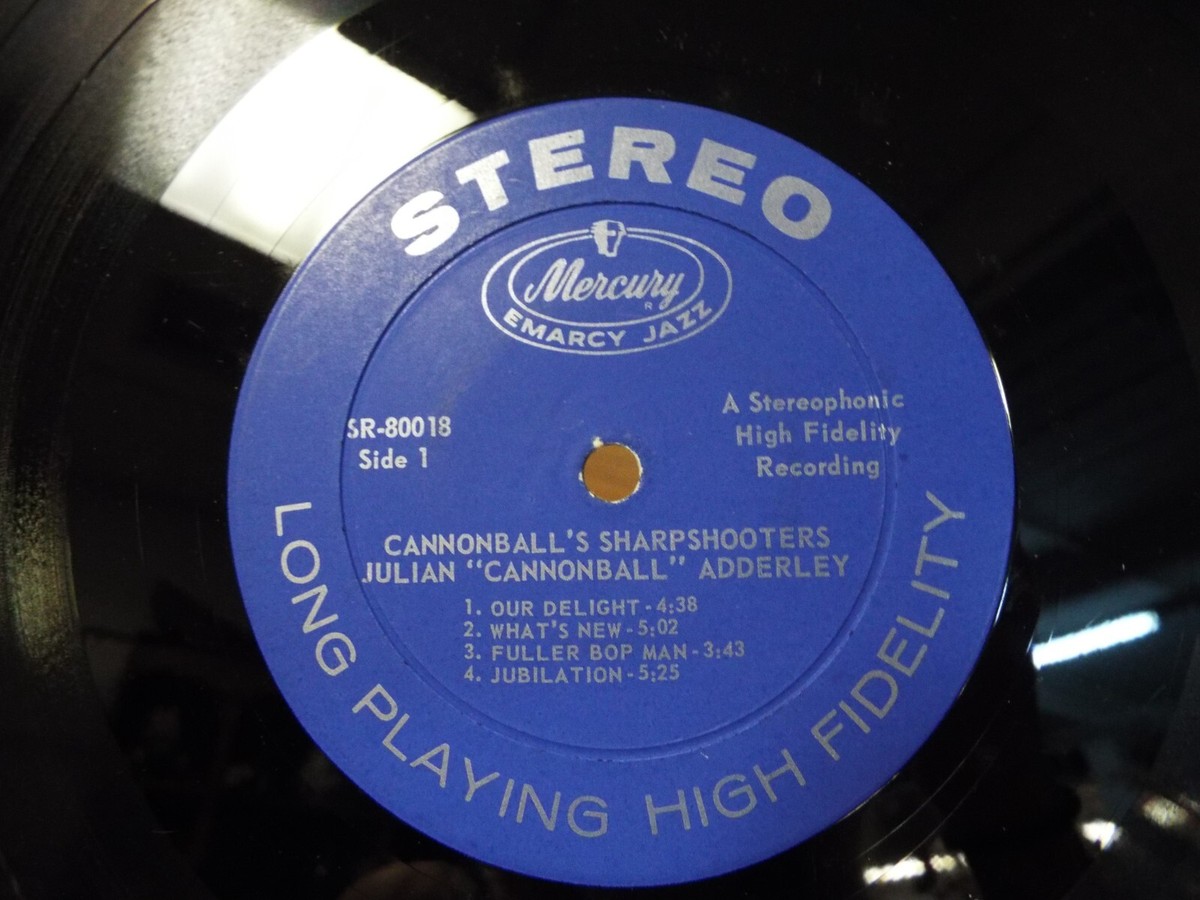 CANNONBALL'S JULIAN ADDERLY SHARPSHOOTERS 1958 LP VINYL