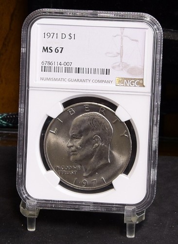 1971-D Eisenhower Dollar - NGC MS67 (#48669-L)
