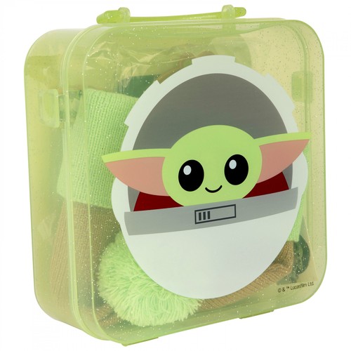 Star Wars The Mandalorian Grogu Kid's Winter Bundle Collection Green - Picture 4 of 7