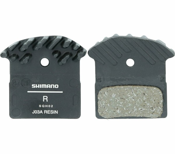 Shimano Scheibenbremsbelag J03A Resin Mit KüHlrippen Slx Xt Xtr Ice-Tech J02A-image