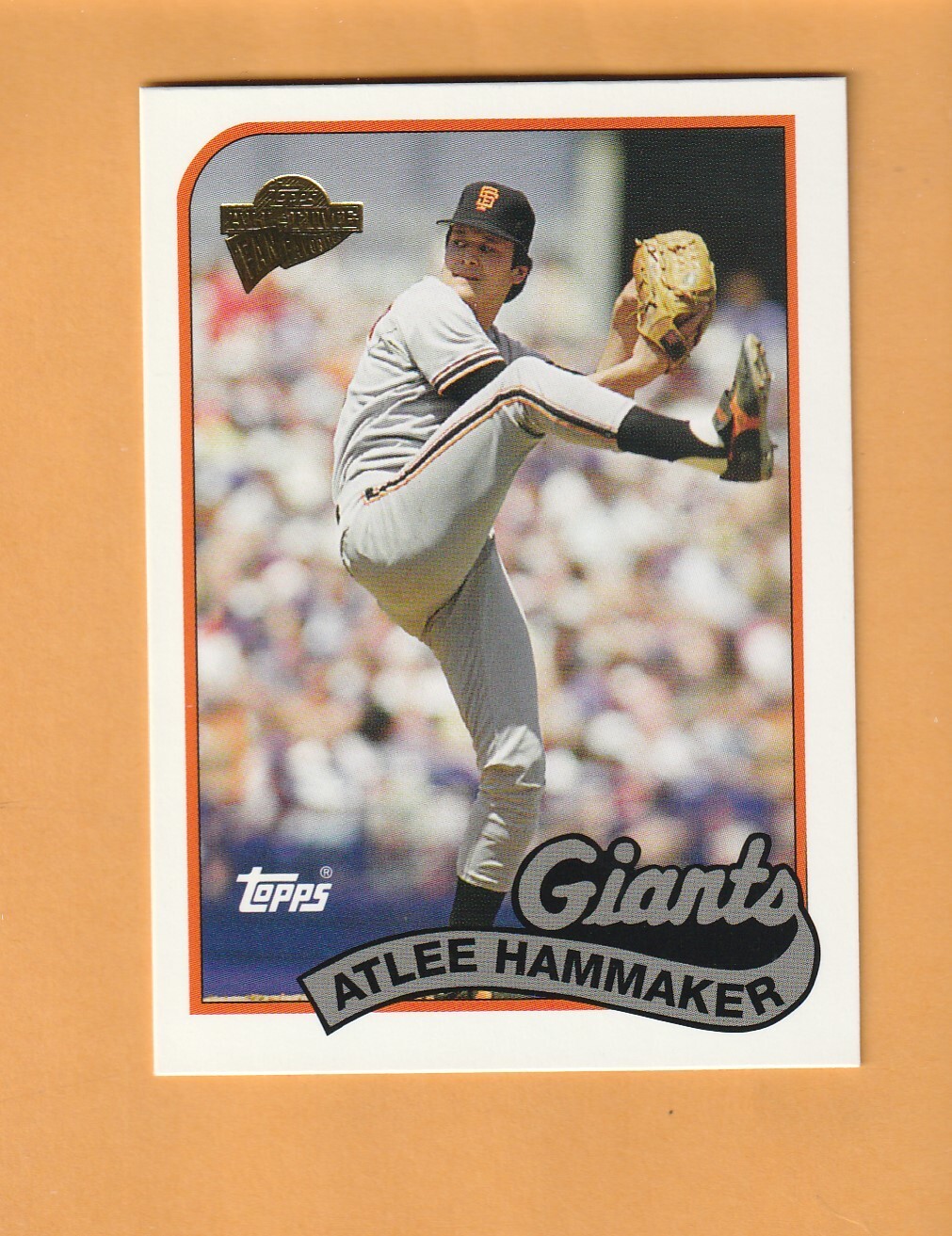Atlee Hammaker San Francisco Giants 2005 Topps All-Time Fan Favorites #53