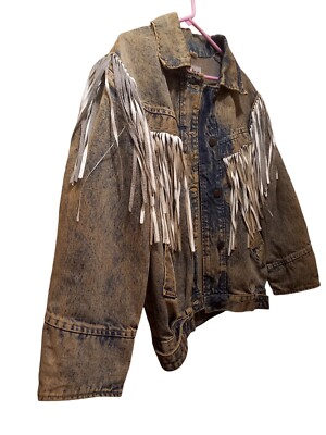 Havoc Vintage 70s 80s Made In USA Western Denim Jean Jacket