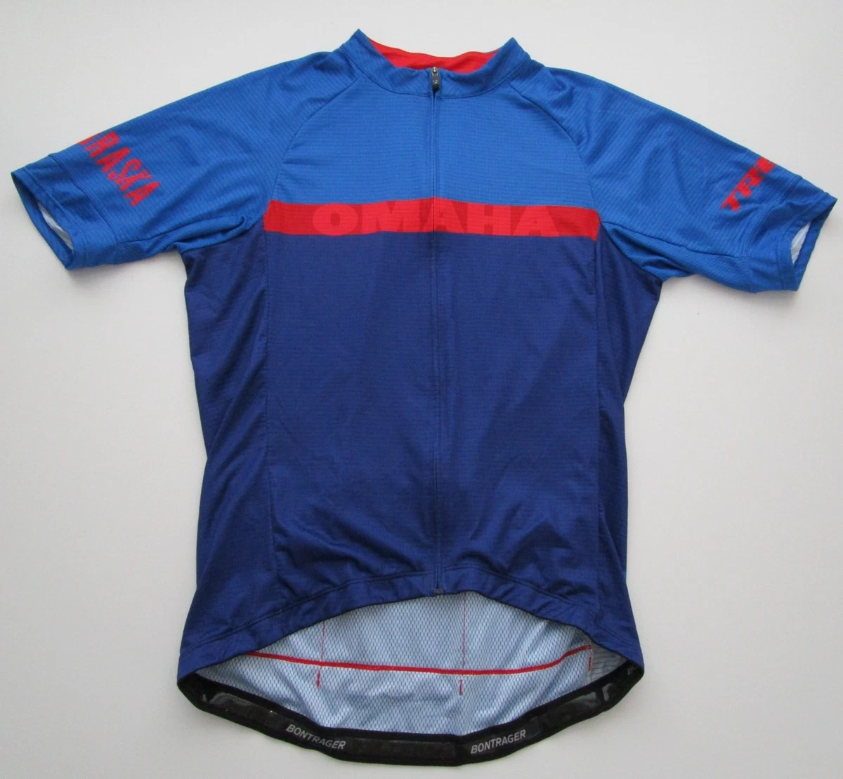 Maillot Cycliste Bontrager Trek Travel 20e Anniversaire - Homme 4XL - Bleu/Jaune - NEUF Sans étiquette