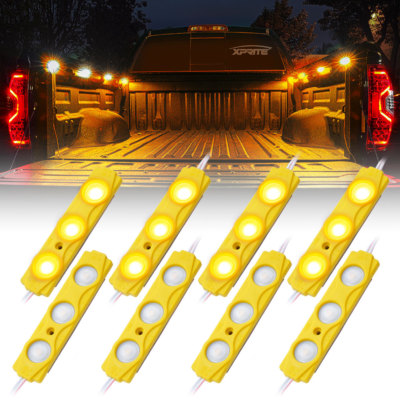 8 Pods LED Rock Lights Kit Underglow Car Truck Bed Lighting Neon Light Strips