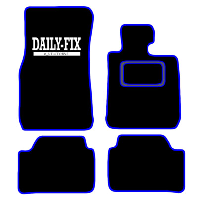 CAR MATS FOR BMW 1 SERIES F20/21 2011 & ON ALL WEATHER TAILORED BLACK CARPET MAT