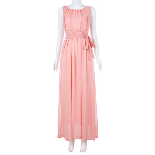 Women Pregnant Sleeveless Party Long Dress Maternity Dresses Photography Costume - Picture 7 of 15