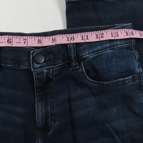 DL1961 Womens Jeans Size 16 Brady Slim DL Ultimate Knit Straight Low Rise Denim - Bild 6 von 12