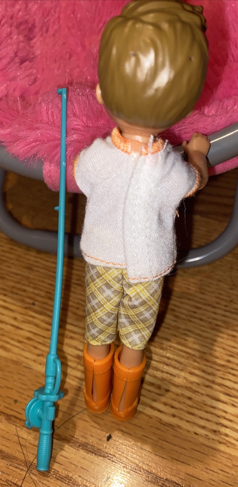 Barbie Camping Fun Boy w/Fishing Pole eBay