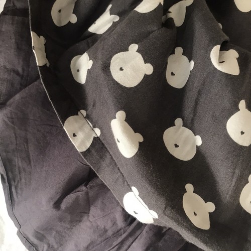 M&S Black Grey Girls Dress, 5 Years, Beautiful Dress, Great Quality, Bear Print - Picture 11 of 11