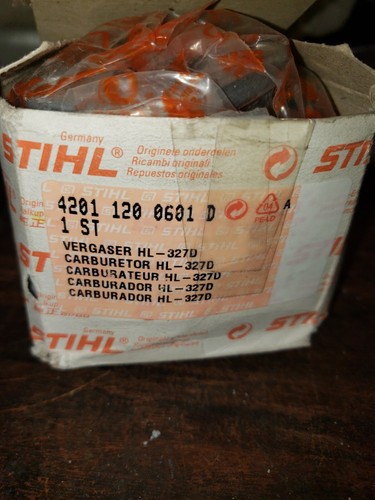 STIHL GENUINE PARTS CARBURATOR PART # 4201 120 0601, OLD STOCK FROM 2003 - Picture 2 of 14