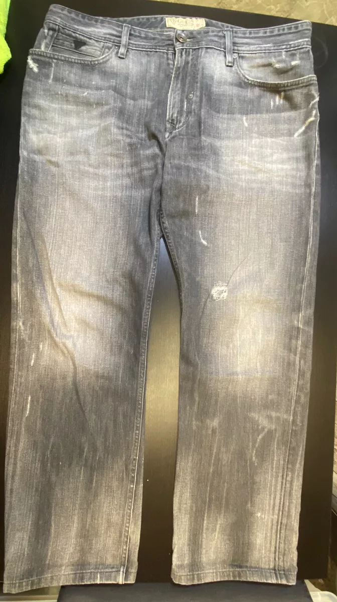 Men s Guess los Angeles Cali 1981 slim straight jeans size 38