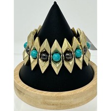 NWT Cookie Lee with Genuine Stone Stretch Bracelet