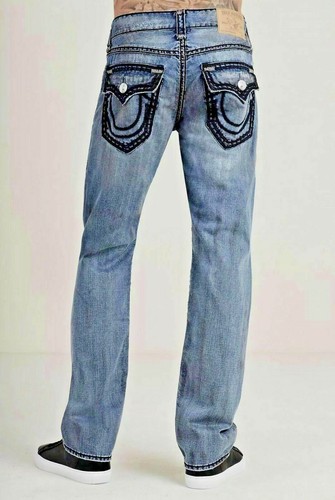 $349 NWT TRUE RELIGION Sz34 STRAIGHT W 