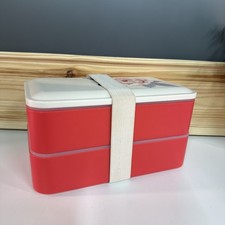 Plastic Lunch Box Food Container Work School & Picnic Bento - Cath Kidston - VGC