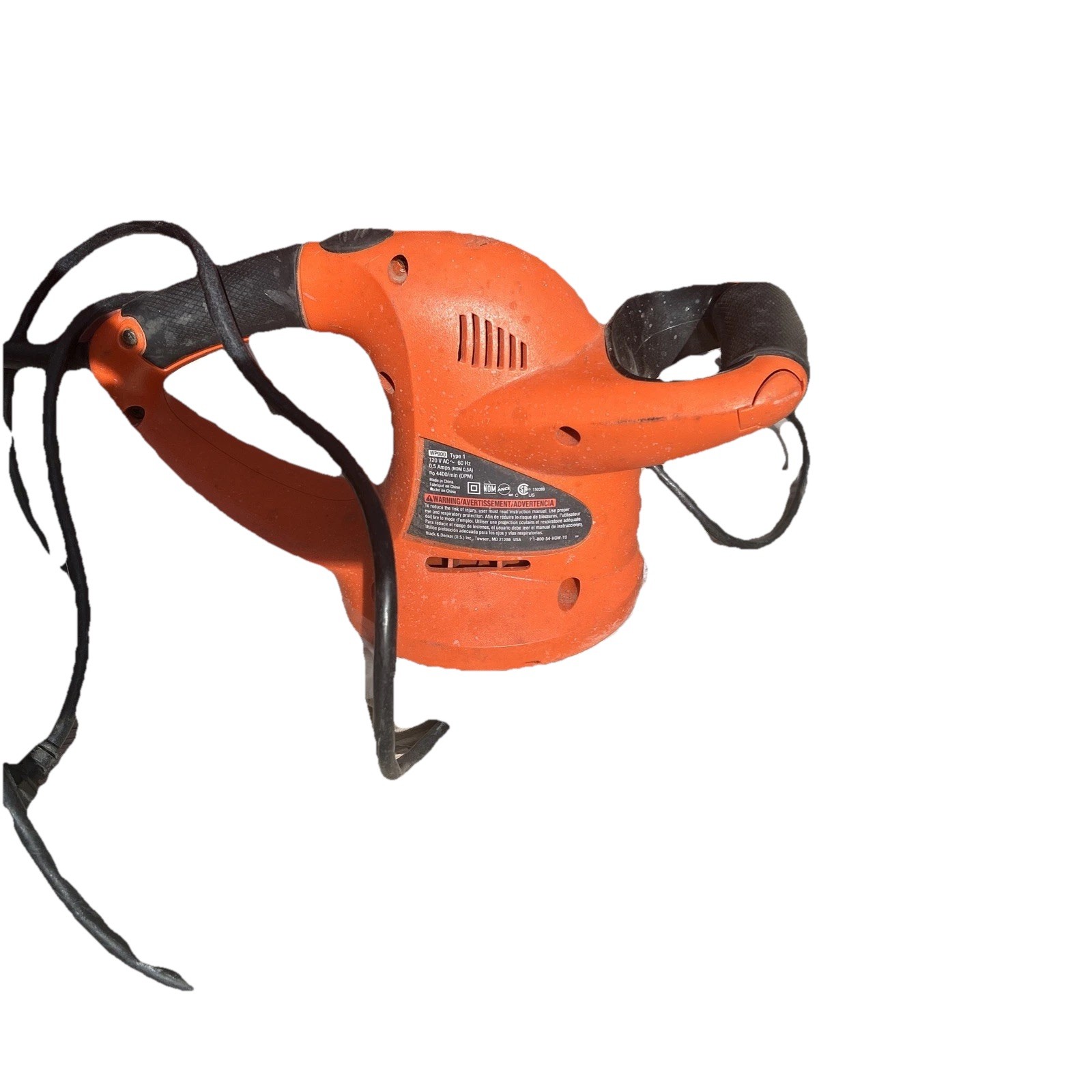 Black & Decker 6" Corded Random Orbit Buffer/Waxer/Polisher 