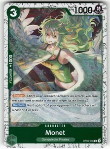 Monet (Pirate Foil) OP05-036 Premium Booster -The Best- Vol. 2