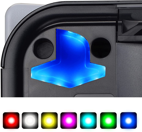 7 Colors 24 Effects RGB Logo LED for Ps5 Console, Illuminated Logo LED for Ps5 D - Picture 3 of 12