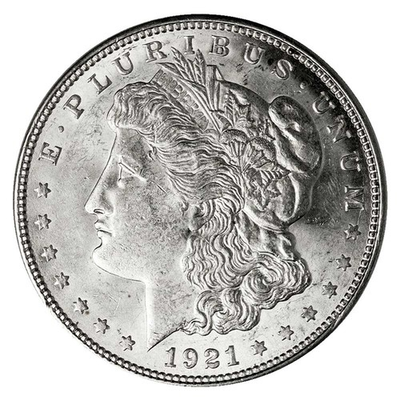 #ad #ad 1921 P D or S $1 Morgan Silver Dollar About Uncirculated AU $73.04