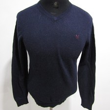 Crew Clothing Co Mens V Neck Jumper Chest 38/40 UK Size M REF Y02200 
