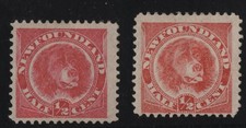 #56-57 Newfoundland Canada mint