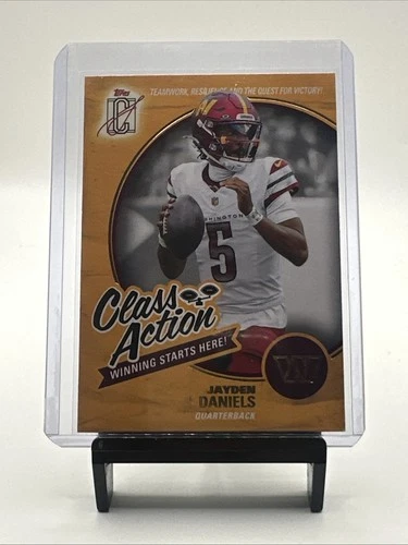 2025 Topps Signature Jayden Daniels Base (RAW)